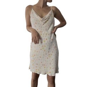 Elodie Y2K-Inspired Cowl Neck Slip Dress – Size‎ L (NWT) Whimsical Comfortable